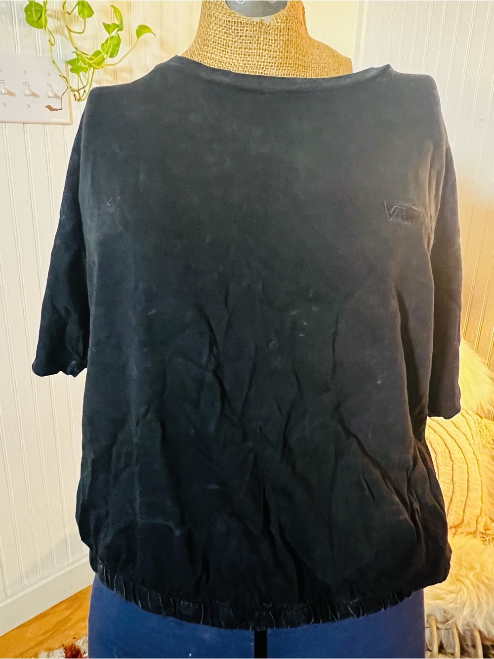 Vans Black Short Sleeve Pullover Tee